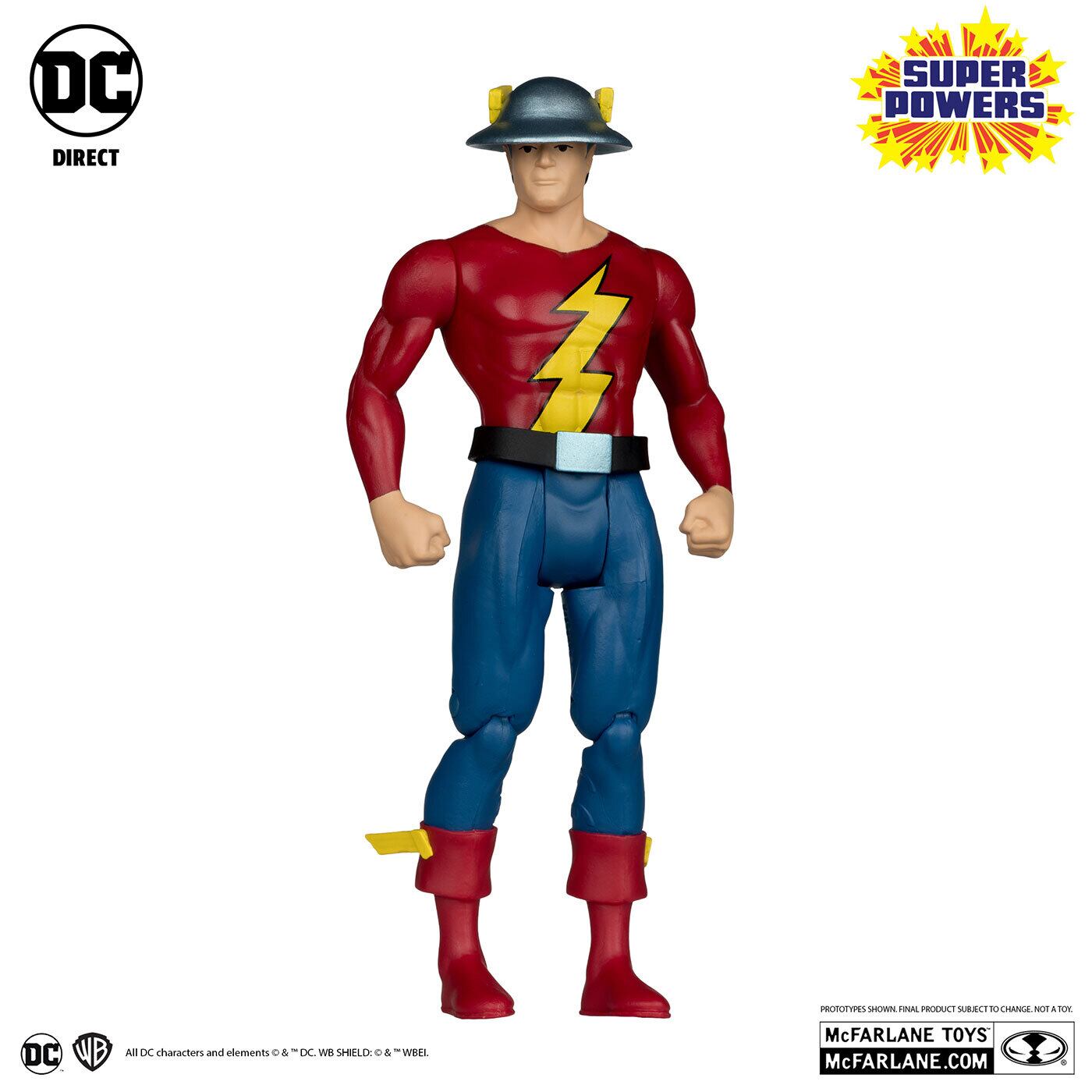 マクファーレン・トイズ DCダイレクト DCスーパーパワーズ #48 フラッシュ (ジェイ・ギャリック) 4インチ アクションフィギュア 国内版 未開封