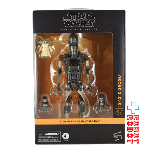 スター・ウォーズ ブラックシリーズ #MAN41 IG-12 & グローグー [マンダロリアン] 6インチ アクションフィギュア US版 未開封