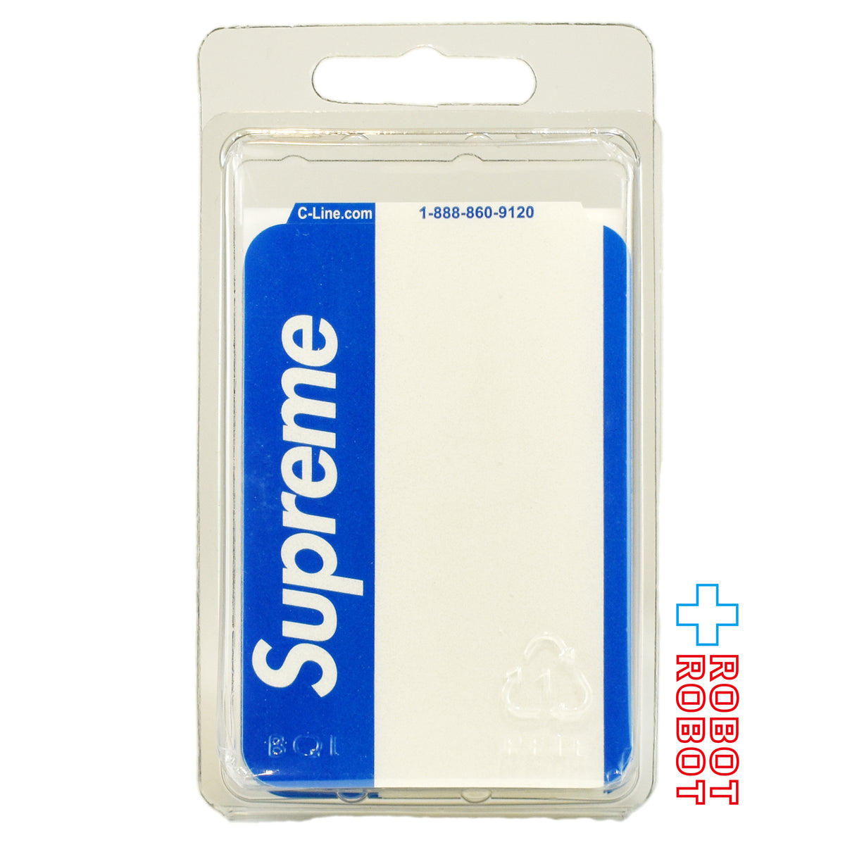 シュプリーム 2020 AW 強粘着ステッカー 青 未開封 ４号店商品