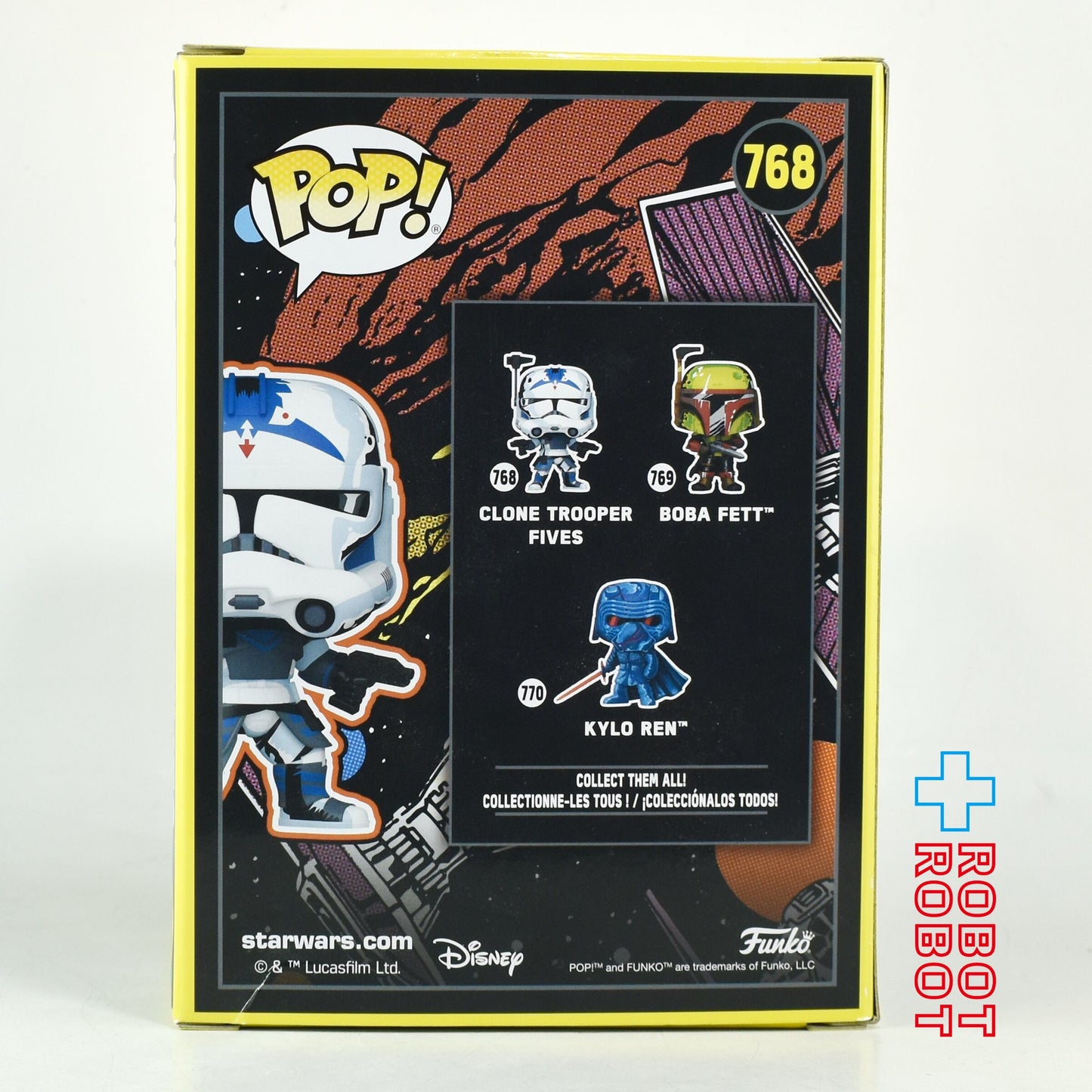 ファンコ POP! 768 スター・ウォーズ クローン・トルーパー・ファイヴス ビニールフィギュア 箱入