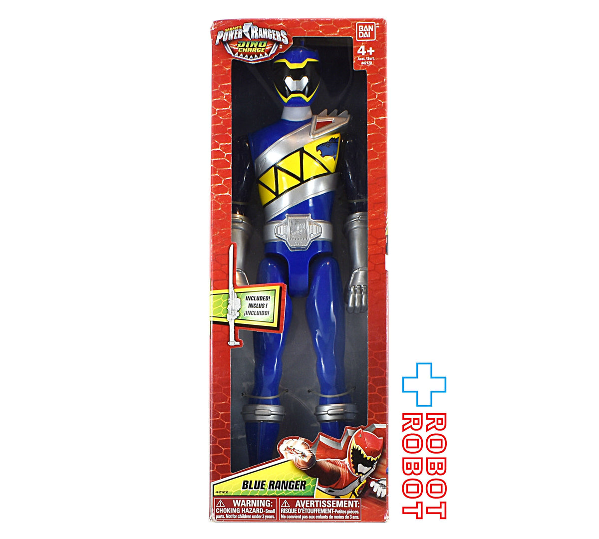 バンダイ パワーレンジャー ブルーレンジャー 12インチ アクションフィギュア 箱入 １号店商品
