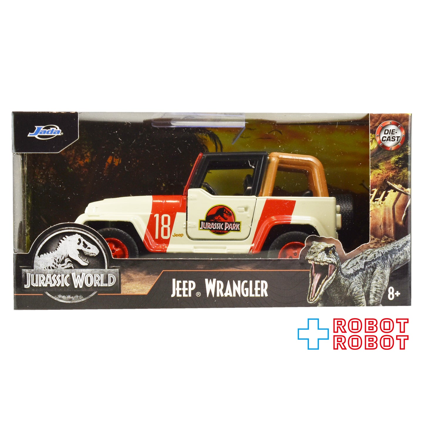 ジャダトイズ メタルズ・ダイキャスト 1/32 ジュラシック・ワールド 1992 ジープ・ラングラー ダイキャスト ミニカー 未開封