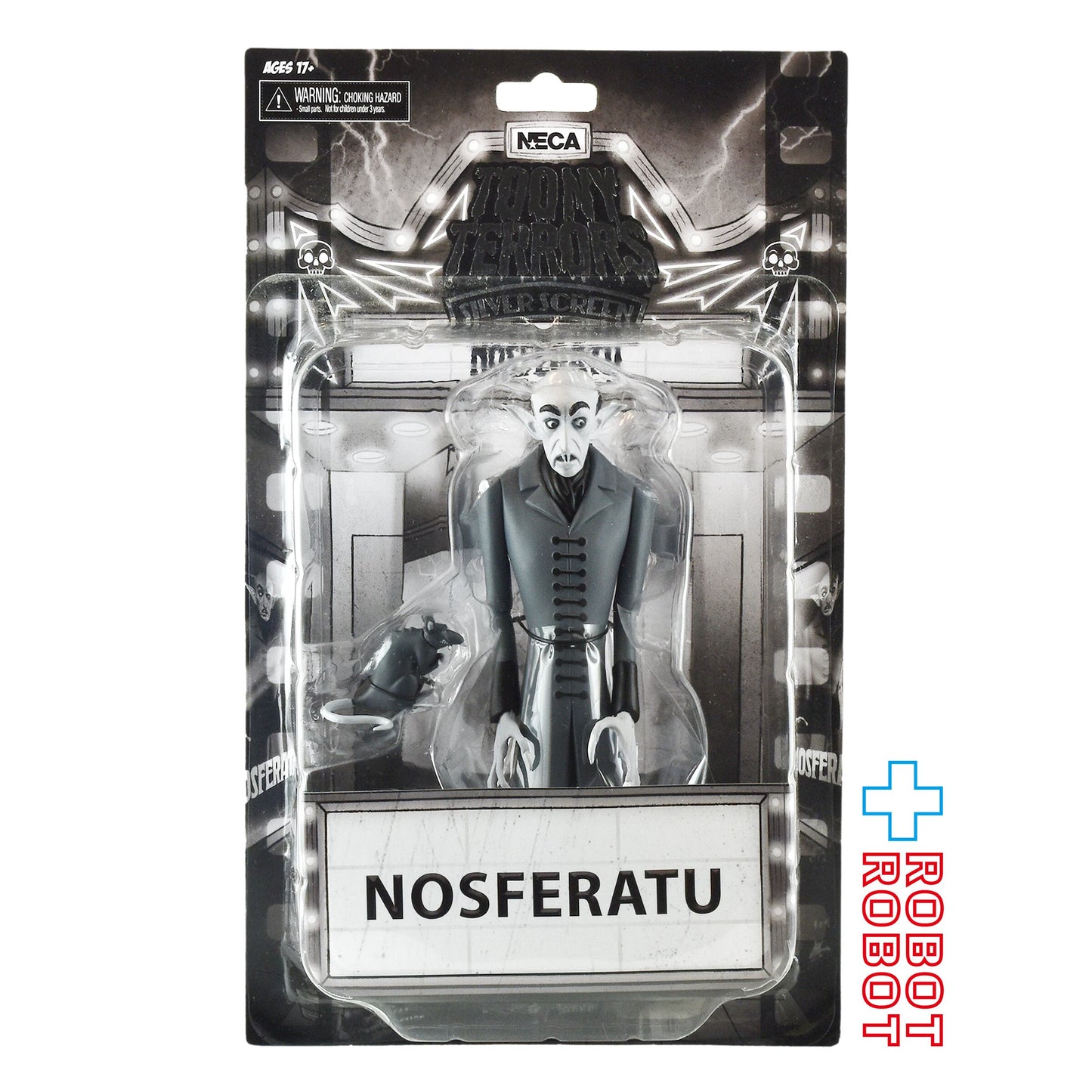 ネカ トゥーニーテラーズ スタイライズド ノスフェラトゥ オルロック伯爵 シルバースクリーン Ver. 6インチ アクションフィギュア 未開封 - ROBOTROBOT