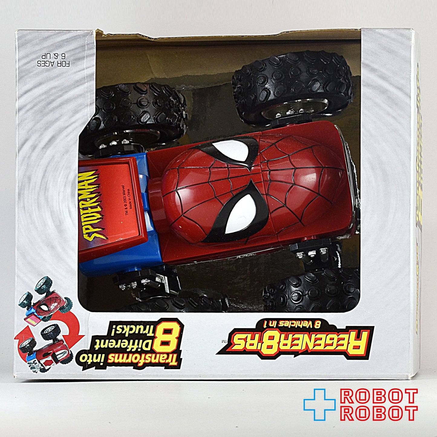 マーベル スパイダーマン リジェナー8'RS リジェナーズ トラック 未開封