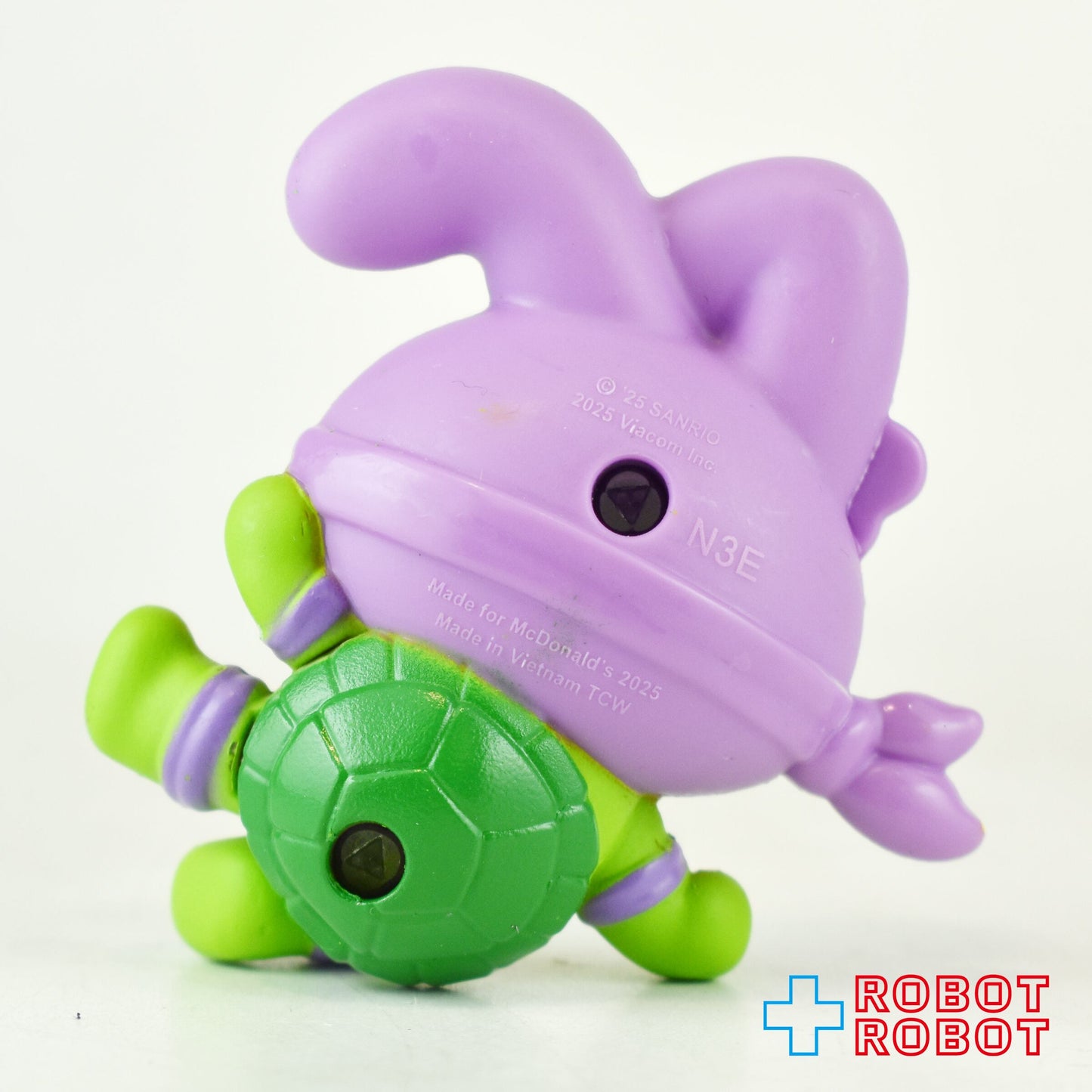 マクドナルド ハローキティ&フレンズ × タートルズ マイメロディ × ドナテロ フィギュア ハッピーミールトイ 2025 カード付き アメリカ限定 日本未発売