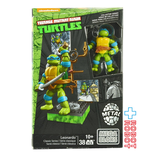 マテル メガブロック 2016 タートルズ TMNT レオナルド フィギュア 国内版 未開封