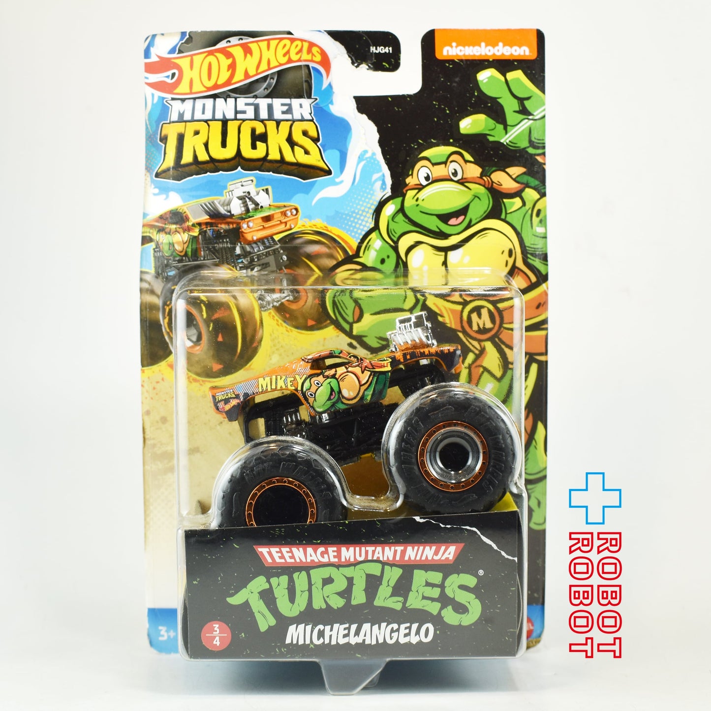ホットウィール モンスタートラック TMNT ミュータント・タートルズ 4体セット ダイキャスト ミニカー 未開封