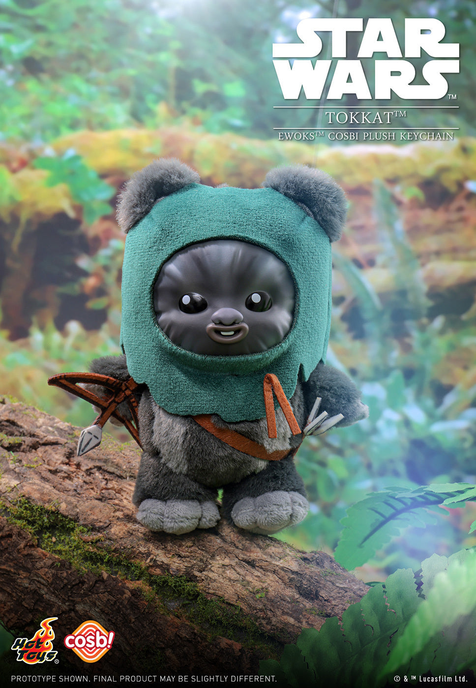 ホットトイズ ZAKKA スター・ウォーズ コスビ イウォーク物語 トレーディング ぬいぐるみ キーチェーン 未開封