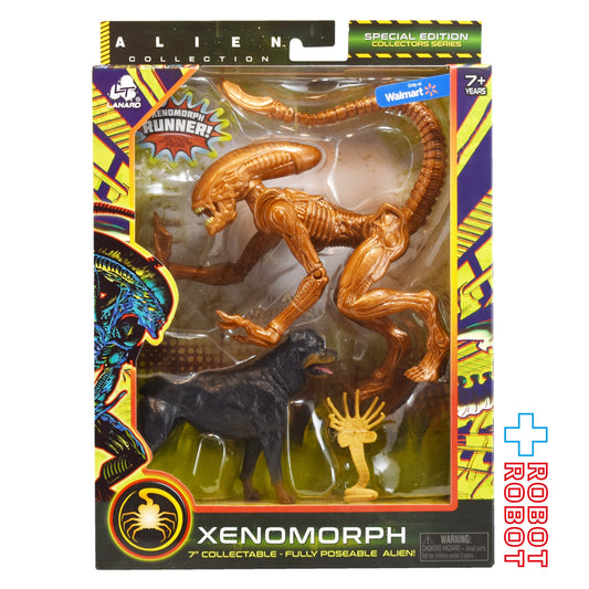 ラナード エイリアン ゼノモーフ ドッグ・エイリアン  7インチ コレクタブル フーリー ポーザブル アクションフィギュア ウォルマート限定 未開封