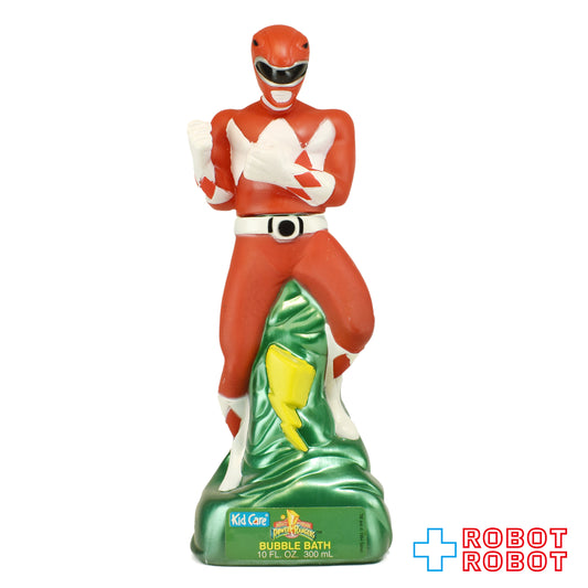 キッドケア社 パワーレンジャー レッド ソーキー シャンプー バブルバスボトル フィギュア 1994