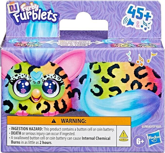 ファービー DJファーブレッツ レイン・ボゥ・キャット サウンド ぬいぐるみ 国内版 未開封