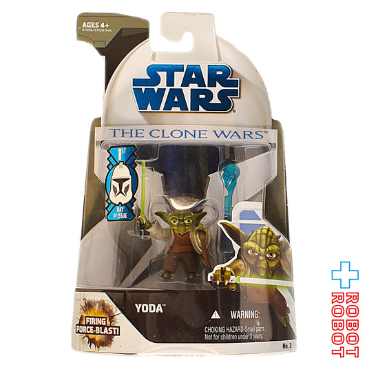 スター・ウォーズ CW2008 No03 ヨーダ クローン・ウォーズ 3.75インチ アクションフィギュア 未開封 ※難有り