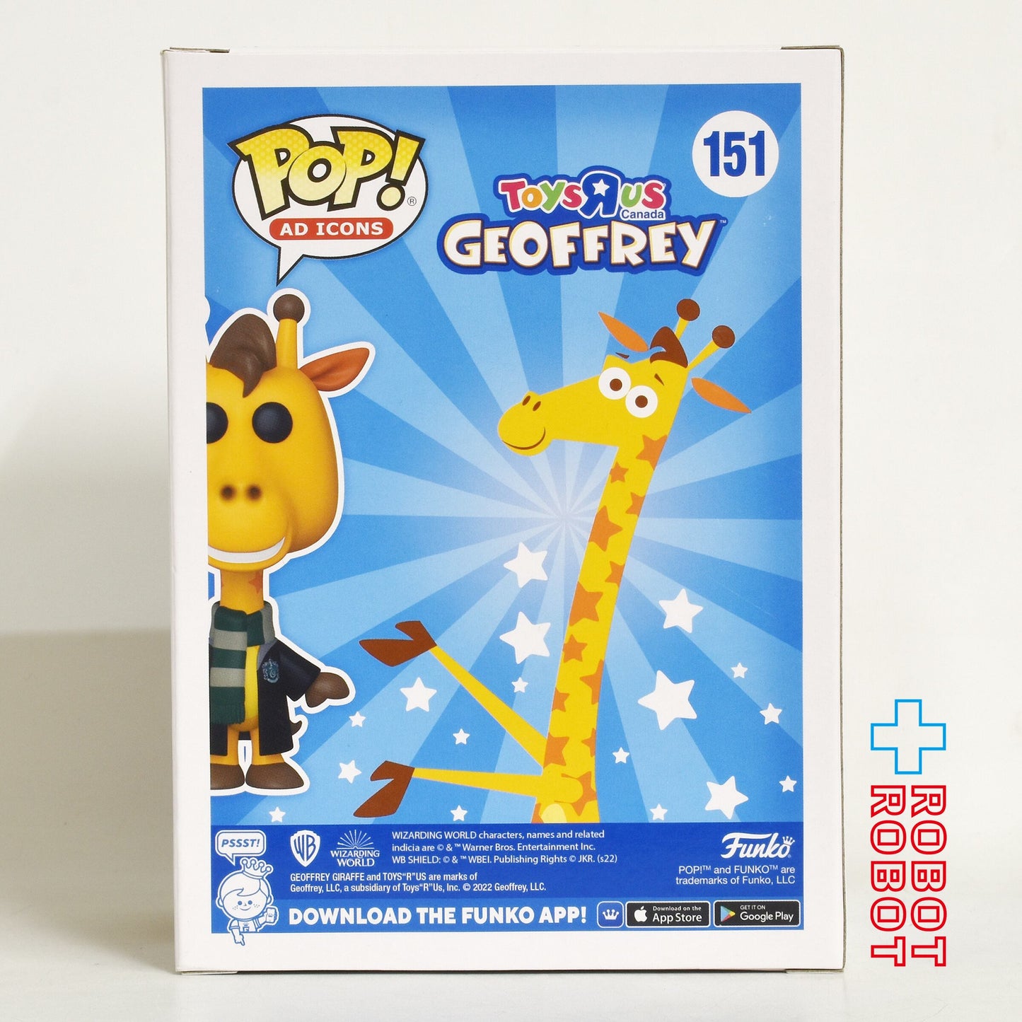 ファンコ POP! ADアイコンズ 151 トイザらス カナダ ハリー・ポッター スリザリン ジェフリー ビニールフィギュア 箱入