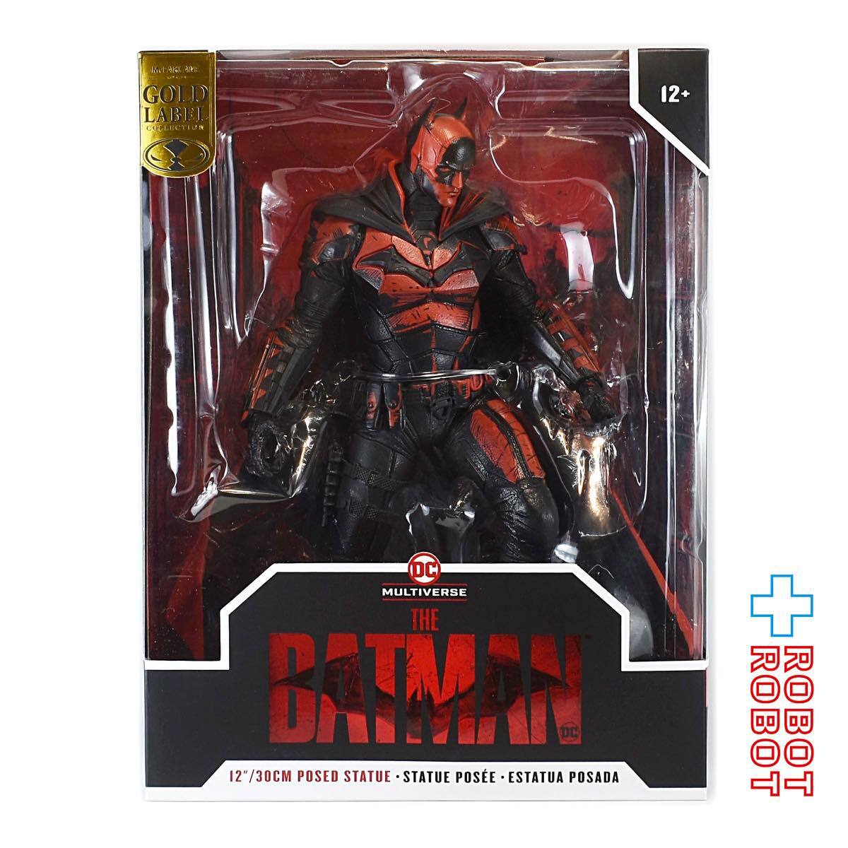 マクファーレン・トイズ DCマルチバース 12インチ ポーズドスタチュー ザ・バットマン バットマン