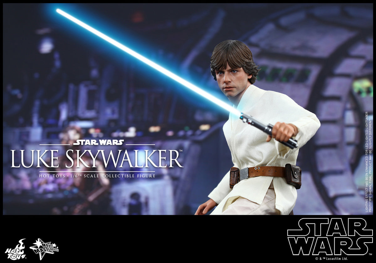ホットトイズ スター・ウォーズ ルーク・スカイウォーカー ムービー・マスターピース 新たなる希望１／６ フィギュア 未開封
