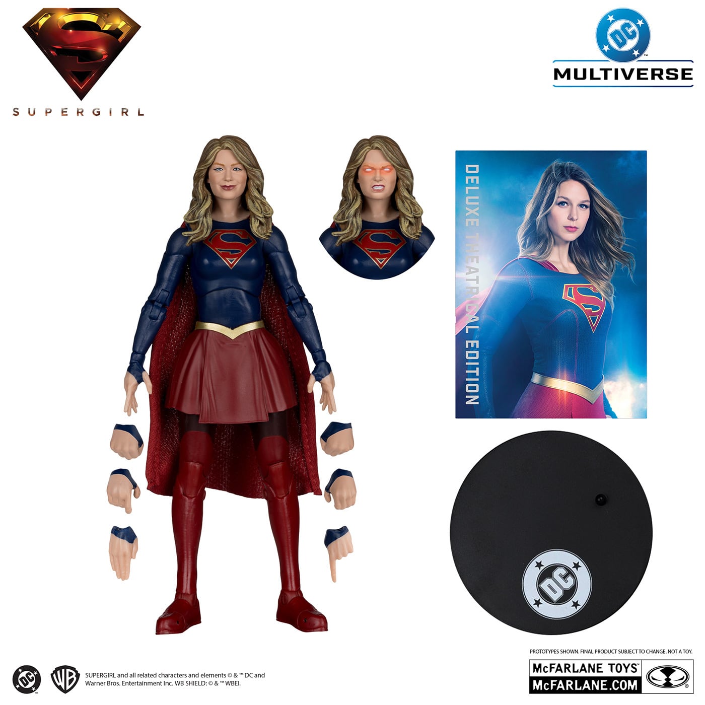 DC マルチバース TVドラマ スーパーガール (2015) スーパーガール デラックス・シアトリカル・エディション 7インチ アクションフィギュア 国内版 未開封