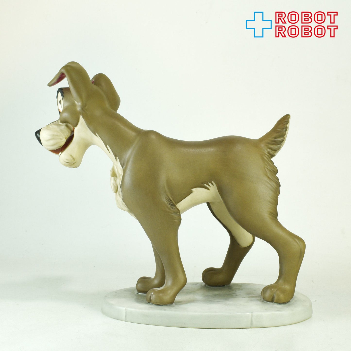 ディズニー WDCC わんわん物語 レディ& トランプ  トランプ・イン・ ラブ レディ・イン・ラブ フィルム付き 箱付き ※難あり