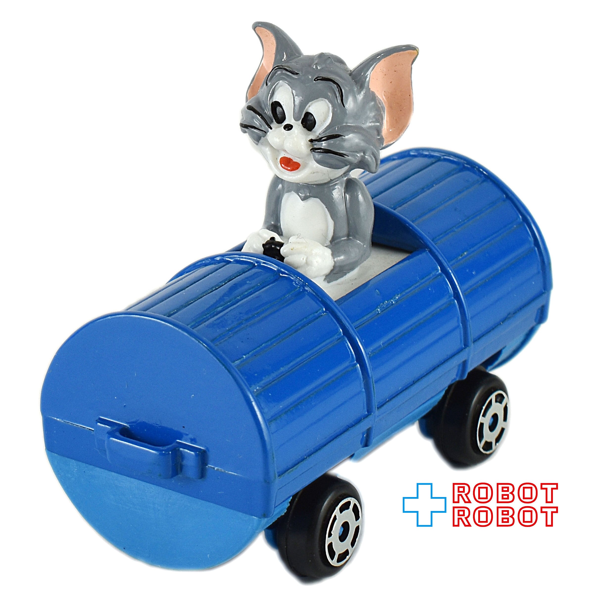CB TOYS トム＆ジェリー トム ミニカー 青いゴミ箱 1980年代 箱付き