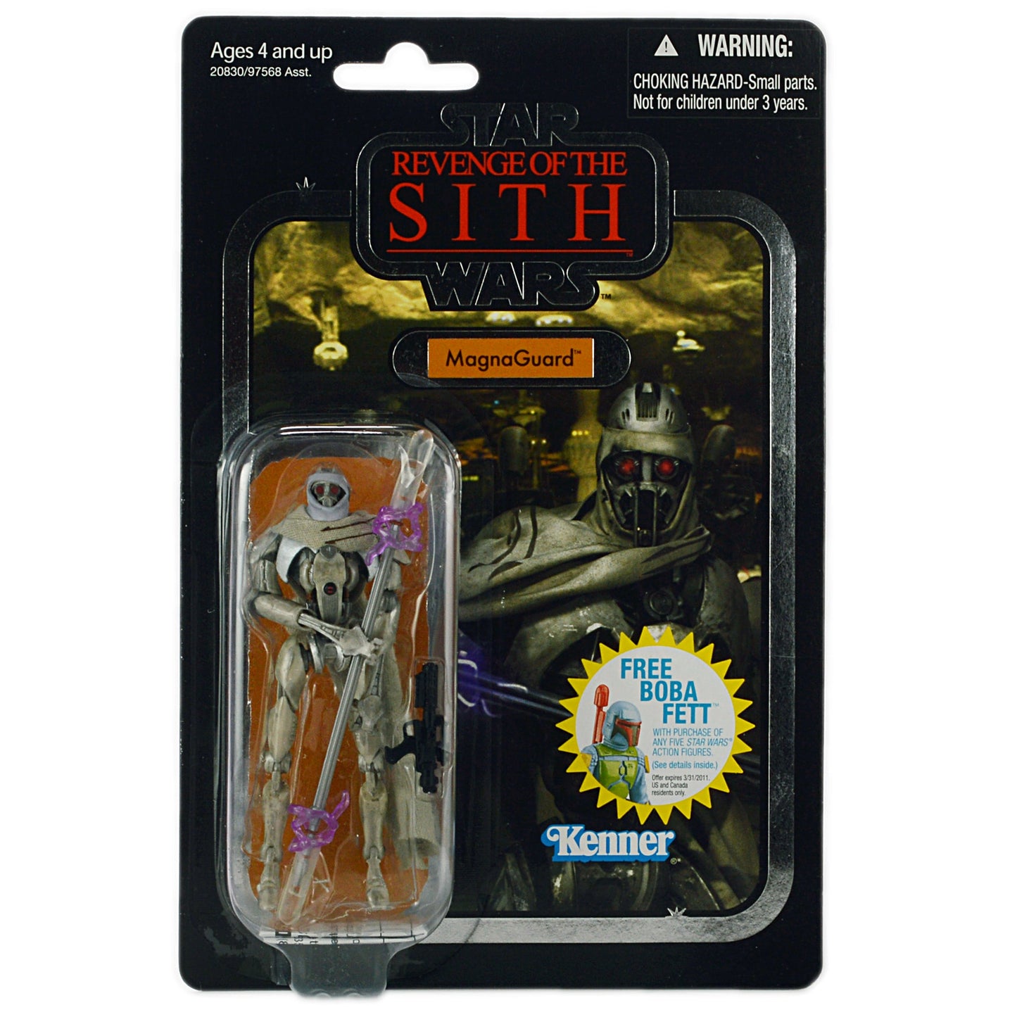 スター・ウォーズ VC 18 マグナガード [ROTS] *フォイルカード* ヴィンテージコレクション 3.75インチ アクションフィギュア 未開封