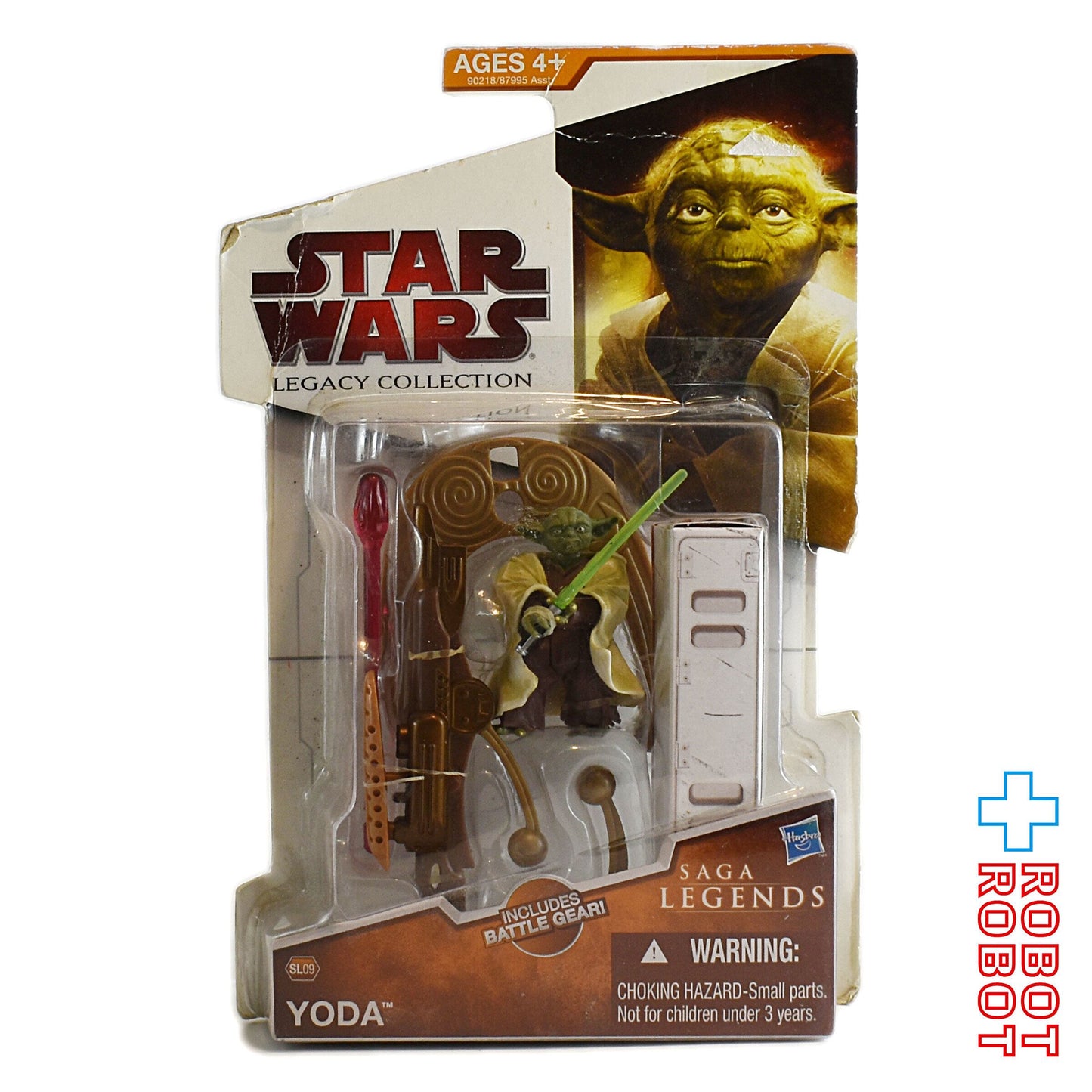 スター・ウォーズ SL2009 SL09 ヨーダ サーガ・レジェンズ 3.75インチ アクションフィギュア 未開封 US版 ※難有り