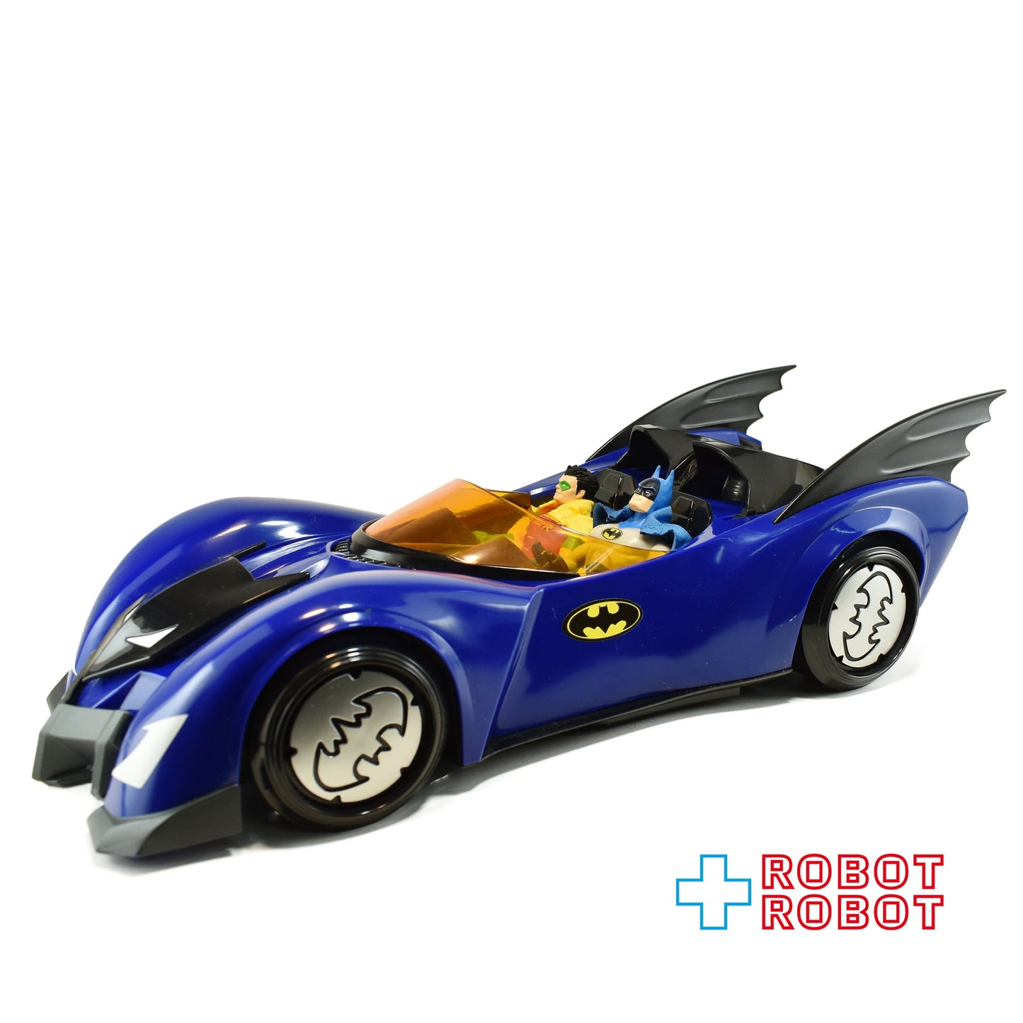 マクファーレン DCダイレクト DCスーパーパワーズ バットモービル (コミック) w/ バットマン & ロビン 4インチ アクションフィギュア ルース