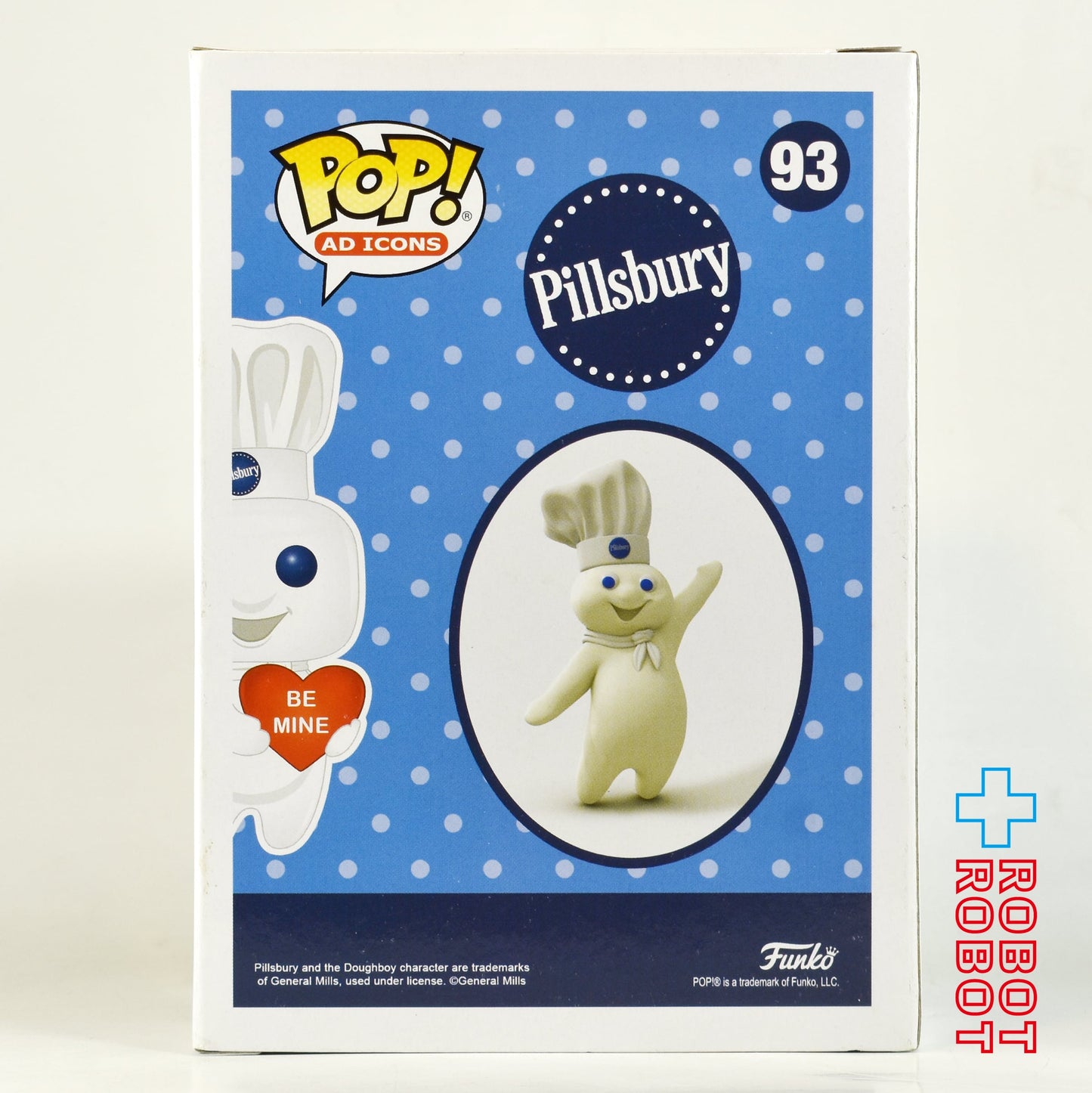 ファンコ POP! ADアイコンズ 93 ピルズベリー ドゥボーイ ビニールフィギュア 箱付開封