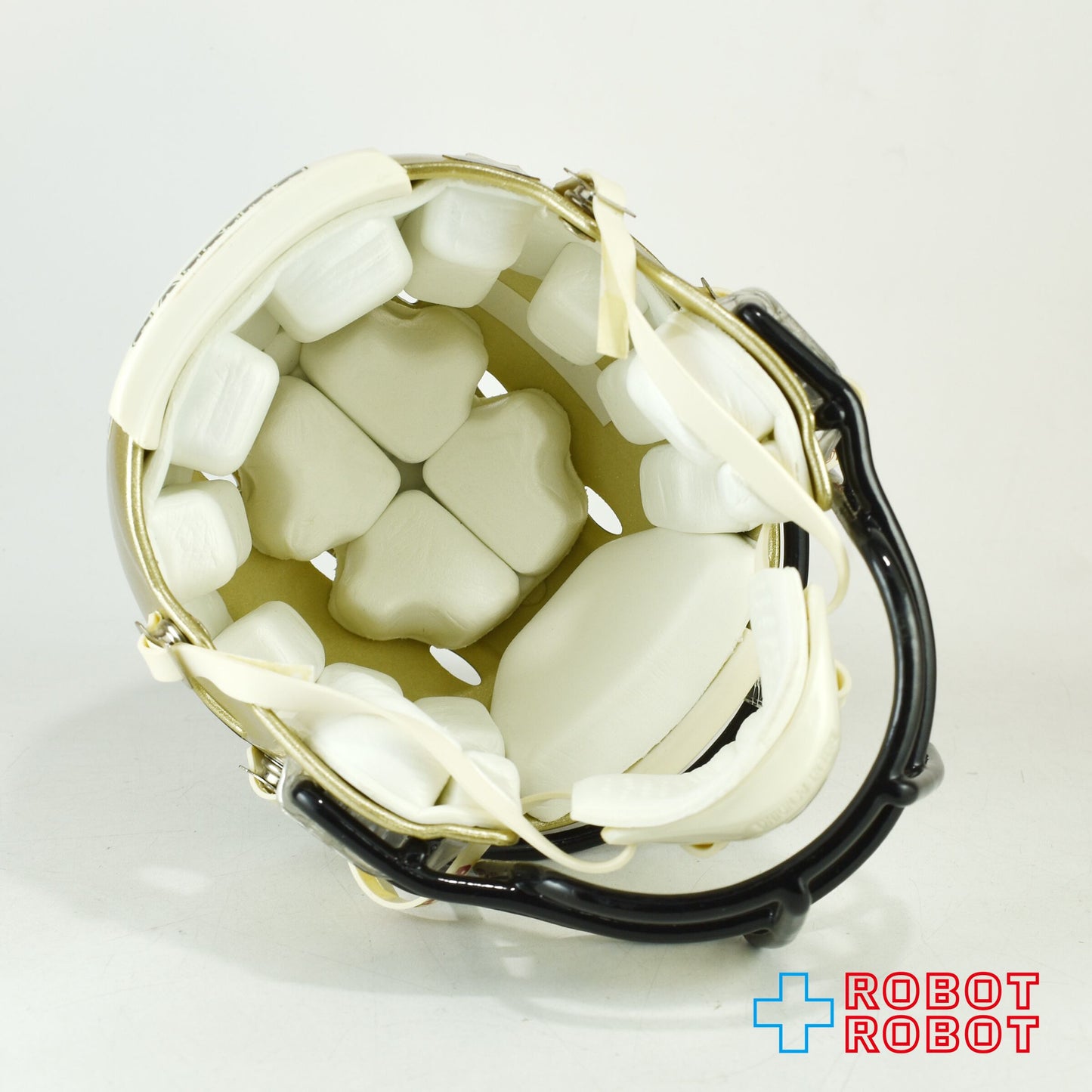 リデル社 NFL ニューオーリンズ・セインツ ミニチュアヘルメット 金色