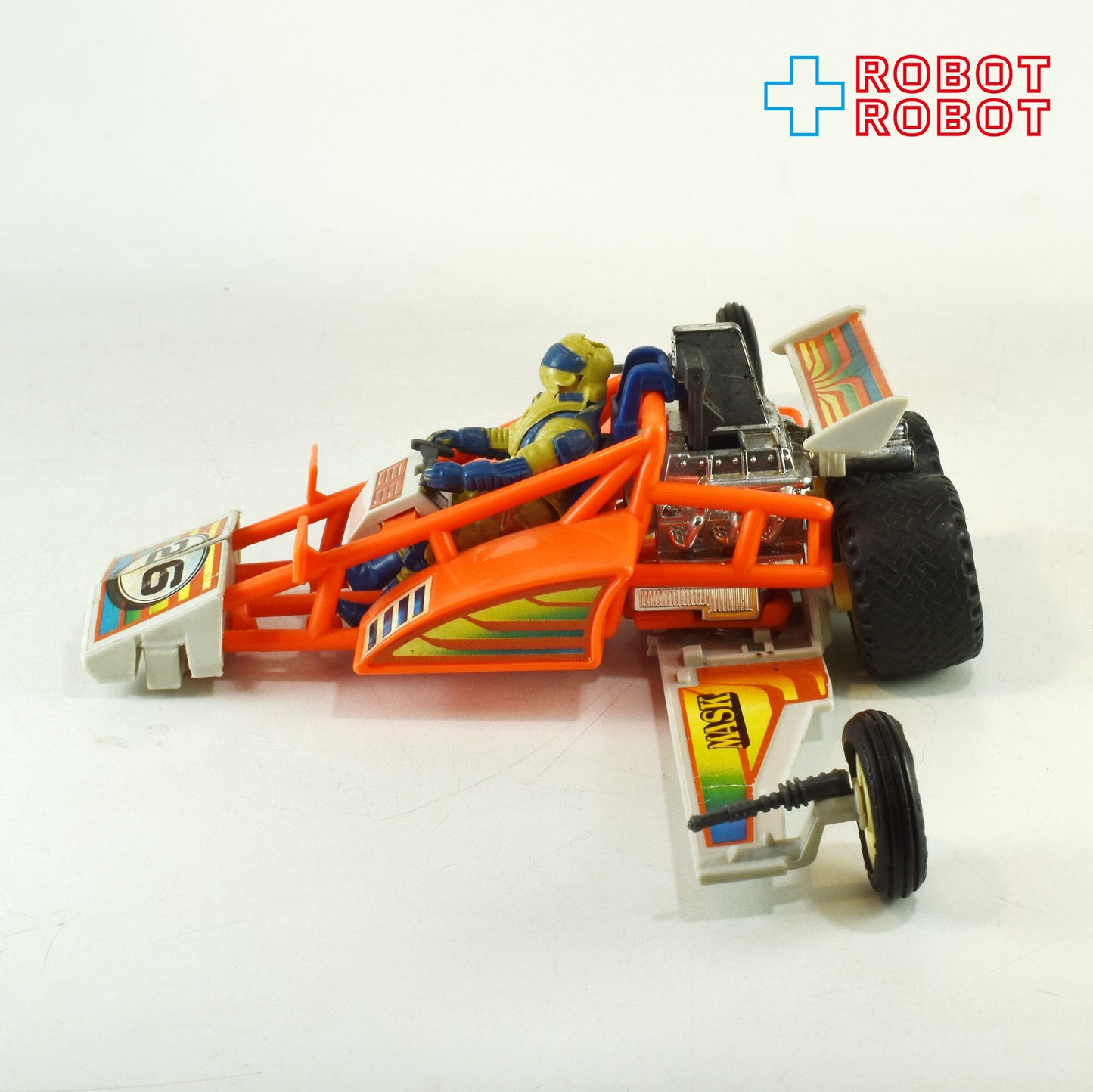 ケナー  M.A.S.K. ファイアフライ デューンバギー／ロケットグライダー アクションフィギュア 1986 箱付き