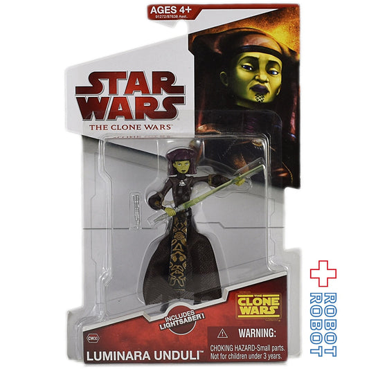 スター・ウォーズ CW2009 CW30 ルミナーラ・アンドゥリ クローン・ウォーズ 3.75インチ アクションフィギュア 未開封 US