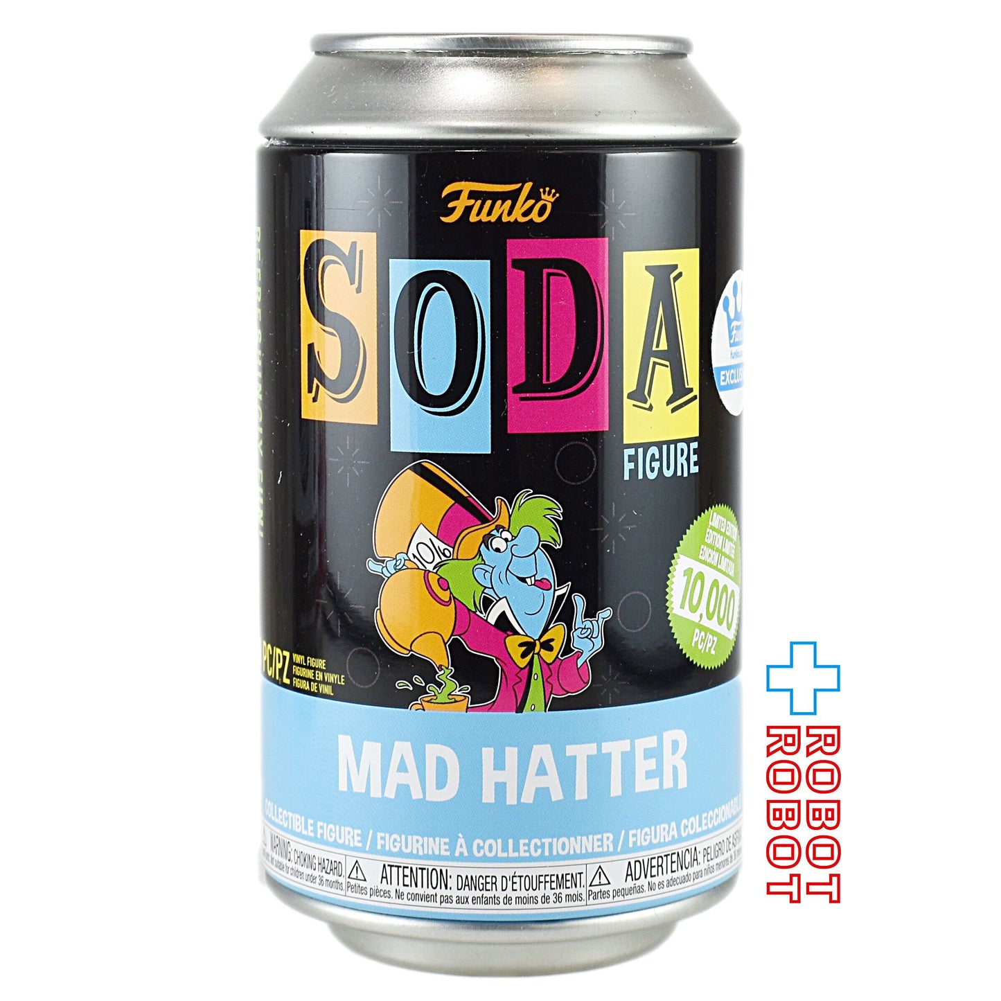 ファンコ SODA ソーダ缶 不思議の国のアリス マッドハッター ビニールフィギュア 未開封 限定