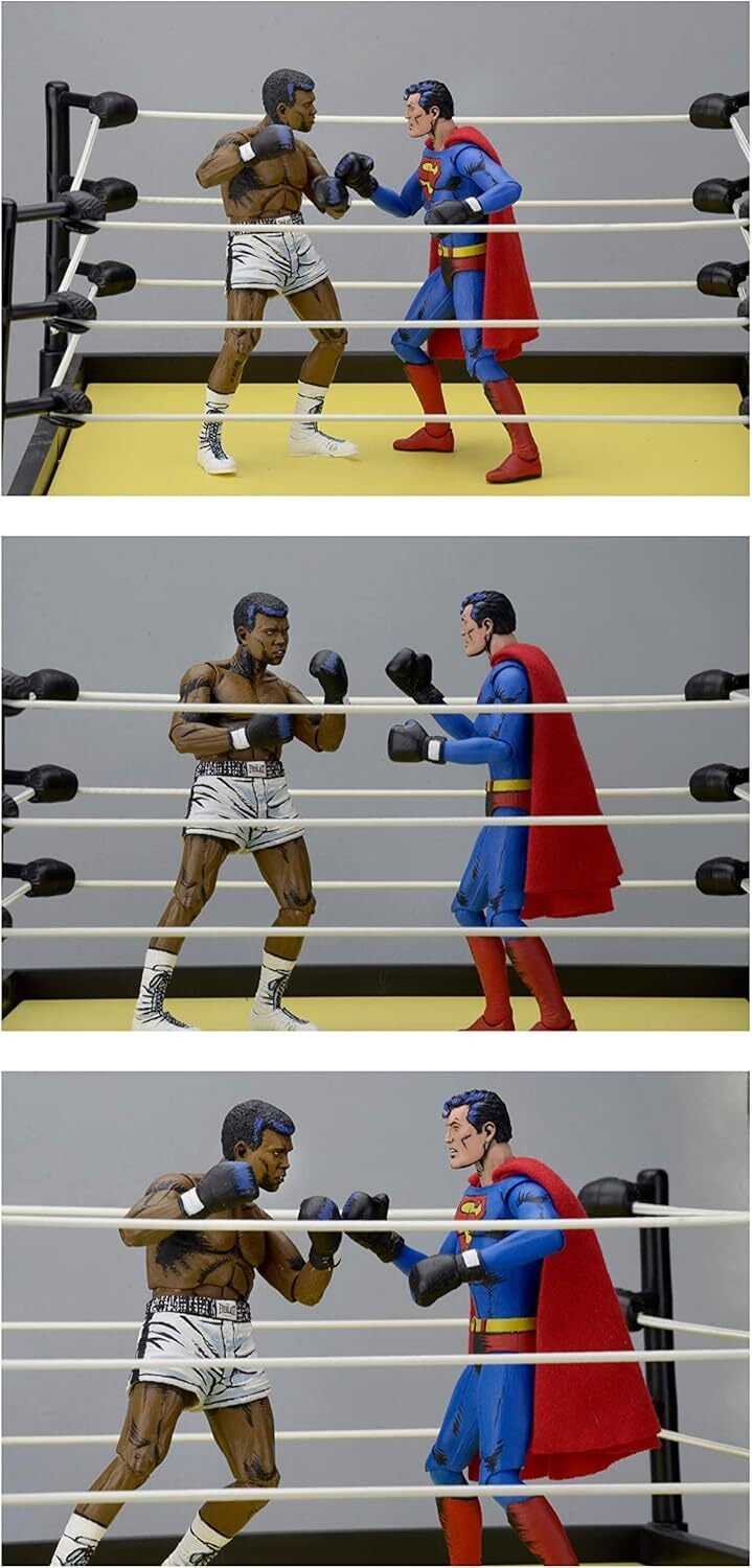 ネカ スター・ウォリアーズ スーパーマン vs モハメド・アリ 7インチ アクションフィギュア 未開封