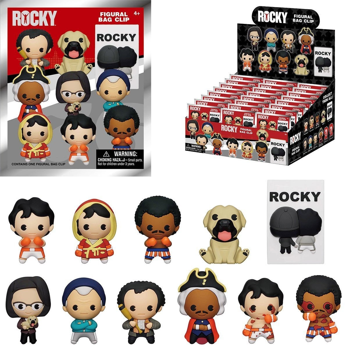 モノグラム フィギュラル バッグ クリップ ロッキー 1パック 未開封