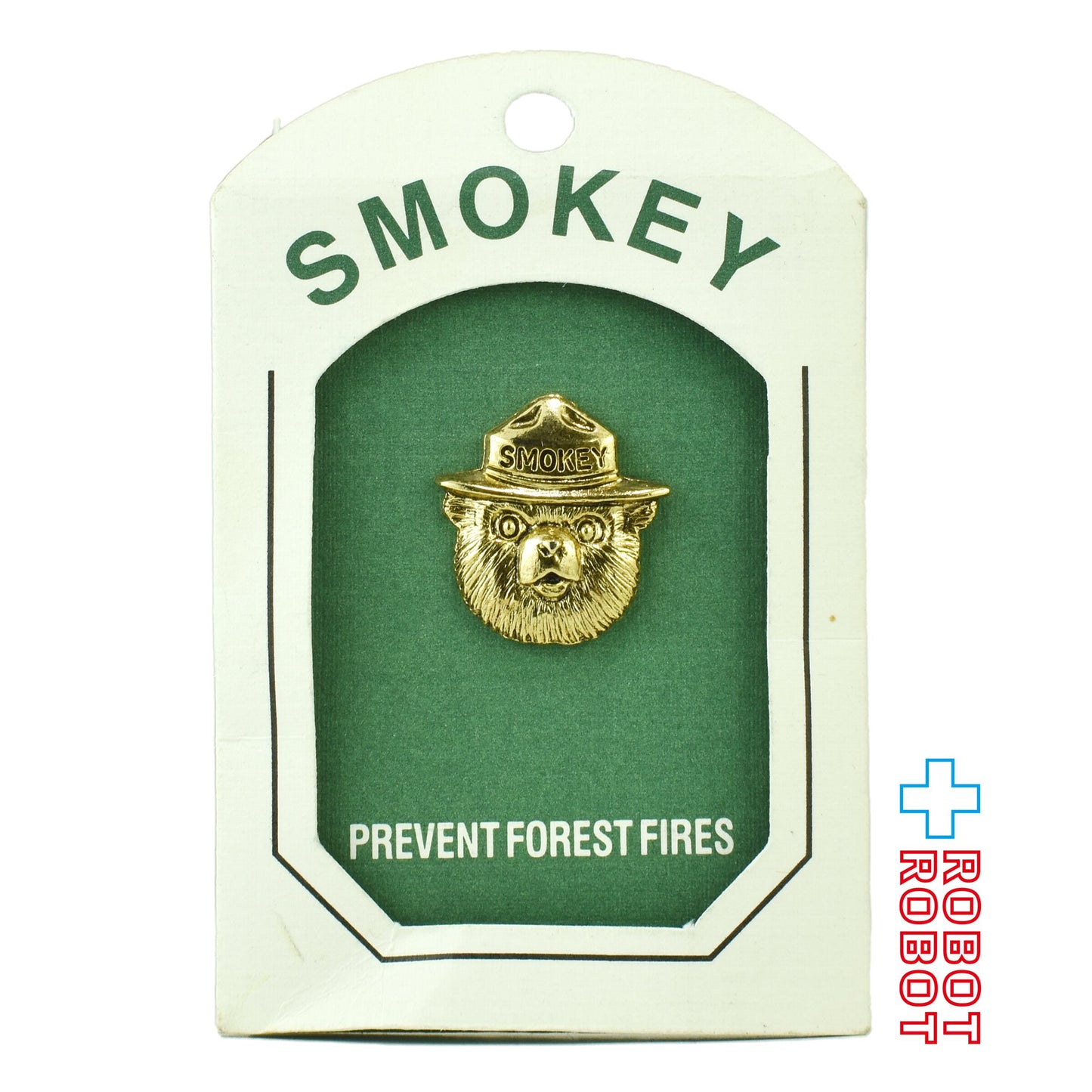 スモーキー・ベア PREVENT WILDFIRES ピンバッジ