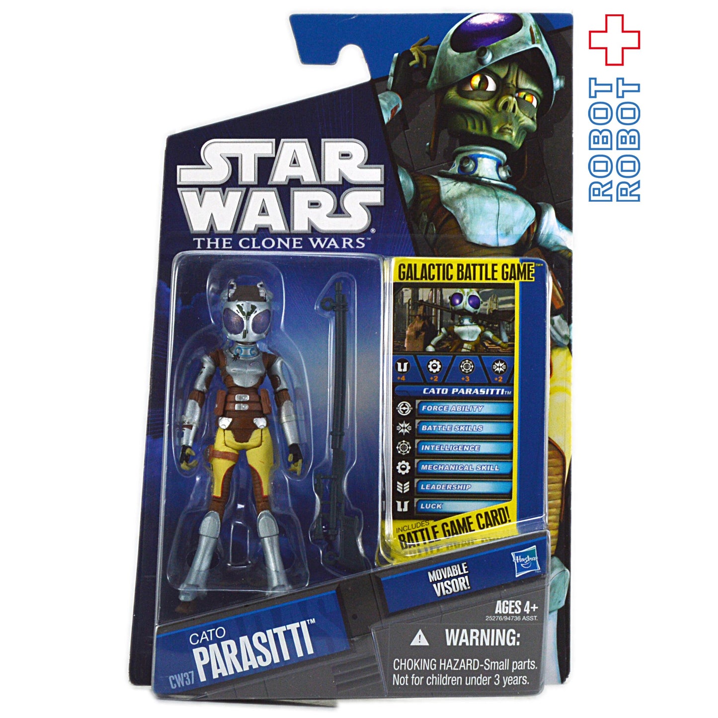 スター・ウォーズ CW2010 CW37 ケイト・パラシッティ クローン・ウォーズ 3.75インチ アクションフィギュア US版 未開封