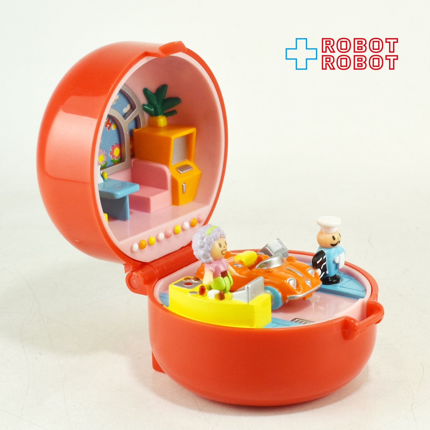 バンダイ ポーリーポケット エンジェルポケット リングハウス 窓の大きなドライブイン 1991