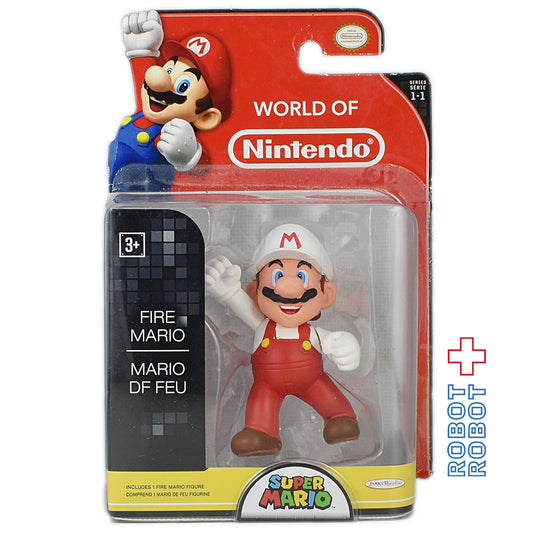 ワールドオブニンテンドー series 1-1 スーパーマリオ / ファイアマリオ 2.5インチアクションフィギュア 未開封