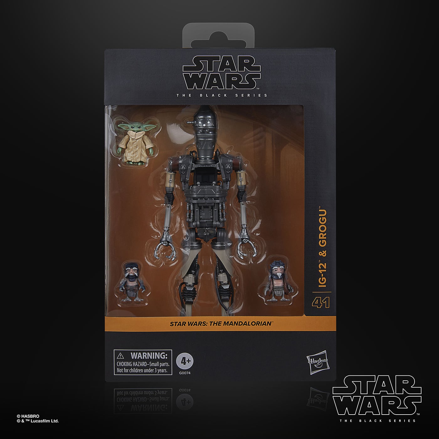 スター・ウォーズ ブラックシリーズ #MAN41 IG-12 & グローグー  [マンダロリアン] 6インチ アクションフィギュア未開封