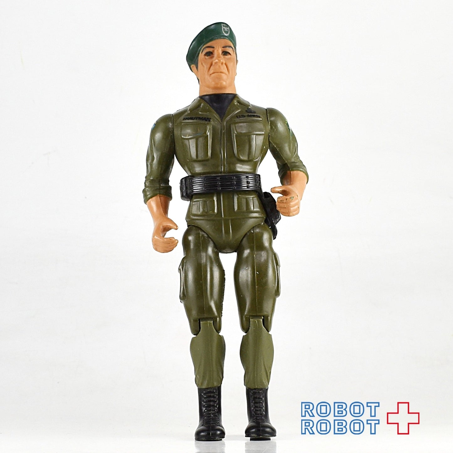 ランボー TVカートゥーン版  トラウトマン アクションフィギュア コレコ社 1985