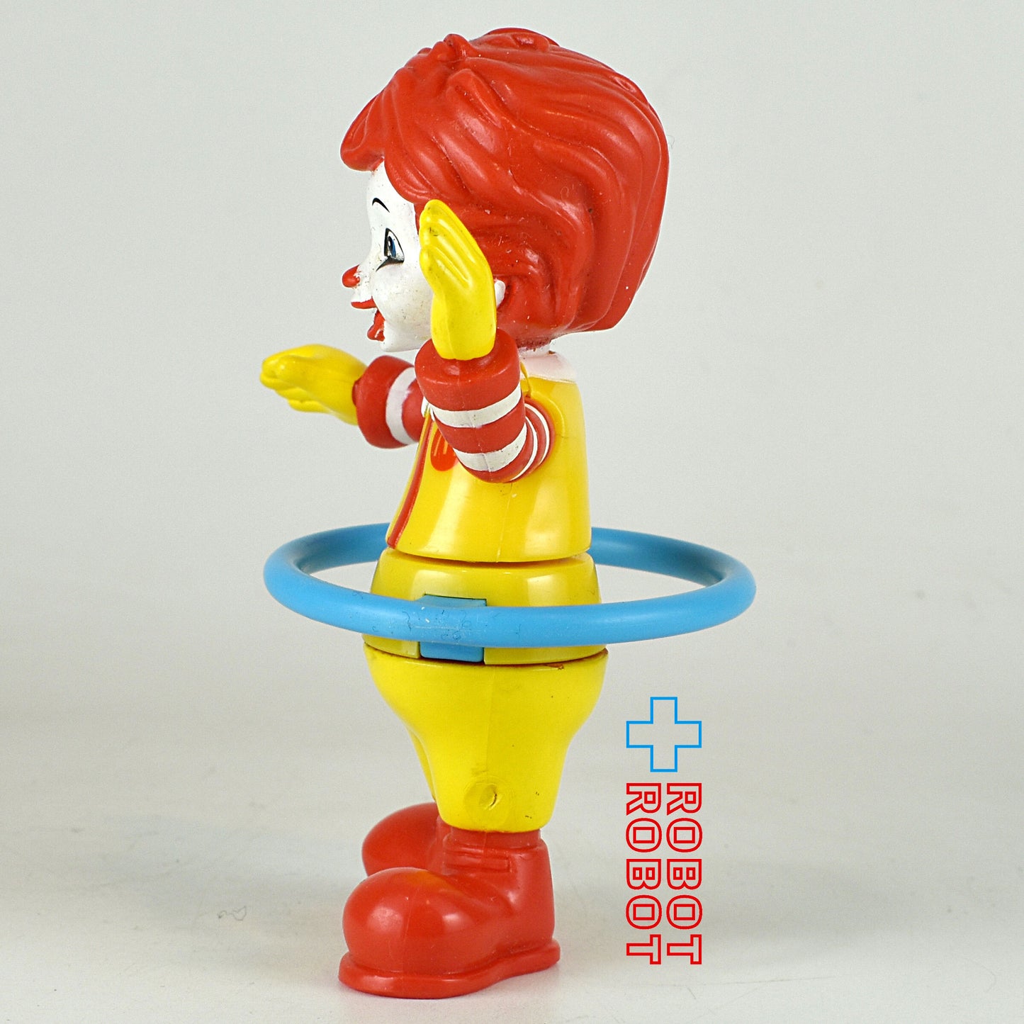 マクドナルド ベビーロナルド フラフープ ブルー ハッピーミールトイ