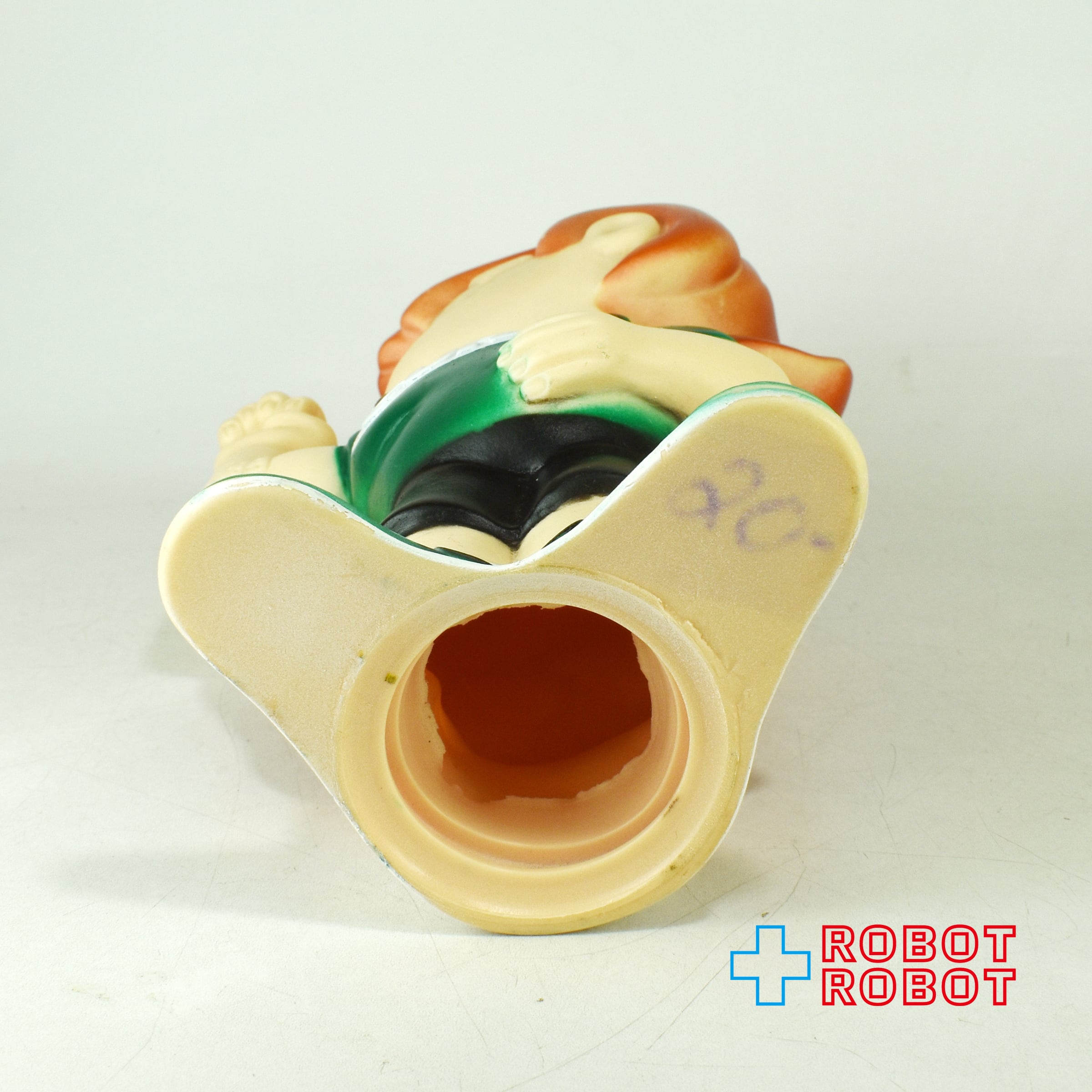 1970’s テイプドクルセイダー ビンテージ ソフビ 貯金箱 絆創膏 バンク アメリカの絆創膏 テープドクルセイダー ソフビ貯金箱 ※底フタ欠