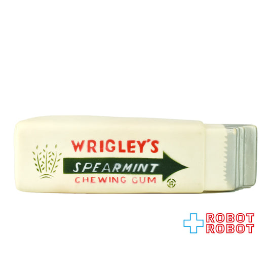 ウィグリーズ スペアミント チューインガム ラバースクイークフィギュア