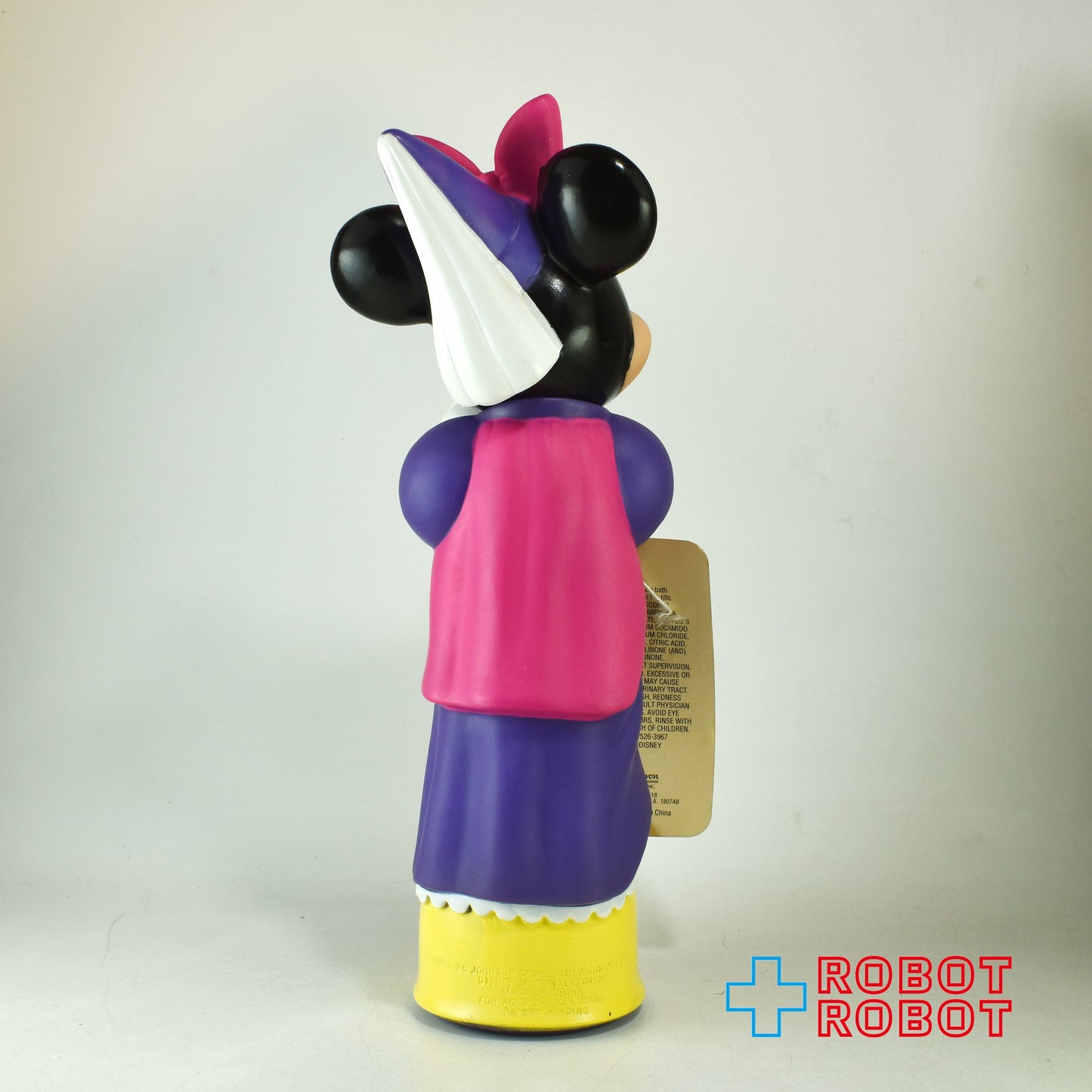 ソーキー ジョンソンズ ディズニー ミニーマウス シャンプーボトル 紙タグ付き