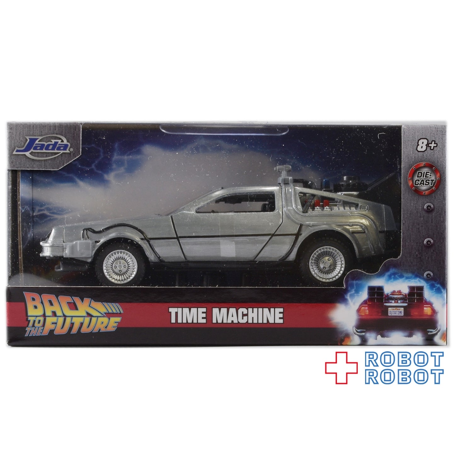 JADA TOYS メタルズ 1/32 ハリウッドライド バック・トゥ・ザ・フューチャー デロリアン ※難有り