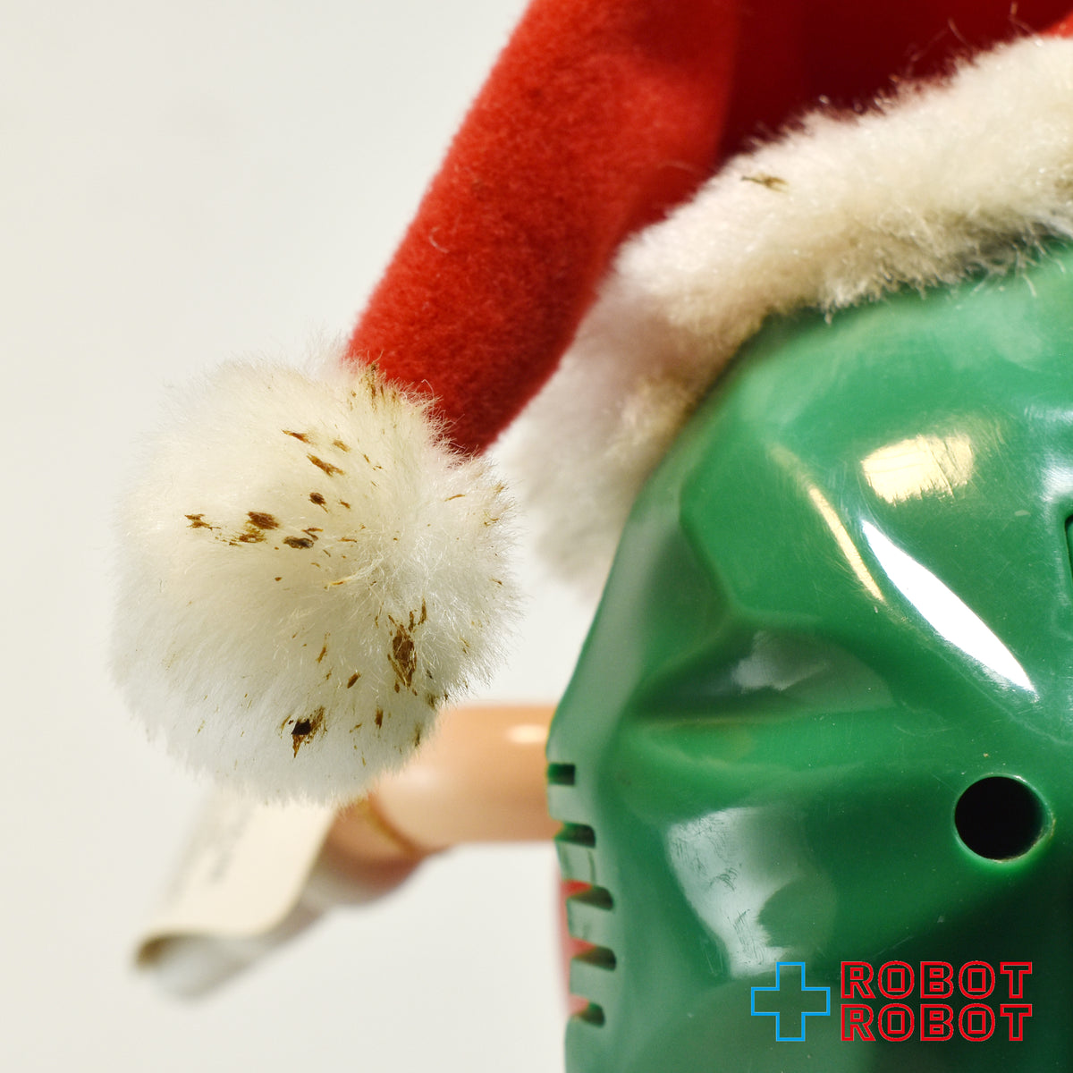M&M's エムアンドエムズ レッド サンタ帽 トーキング アニメイテッド クリスマス キャンディー ディッシュ 白 紙タグ付き 企業物