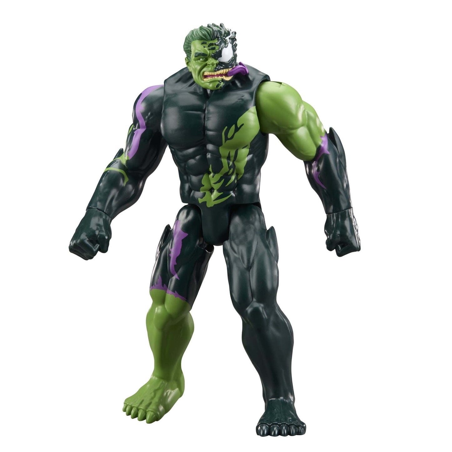 ハズブロ マーベル タイタンヒーローシリーズ アベンジャーズ ヴェノマイズド キャプテン・アメリカ & ヴェノマイズド ハルク 12インチ アクションフィギュア 未開封