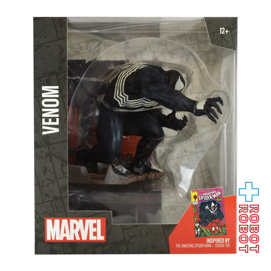 マクファーレン・トイズ マーベル シーン・フィギュア #007 ヴェノム トッド・マクファーレン・トイズ／The Amazing Spider-Man Vol.1 #316 1/6 スタチューフィギュア 未開封 ※難有り