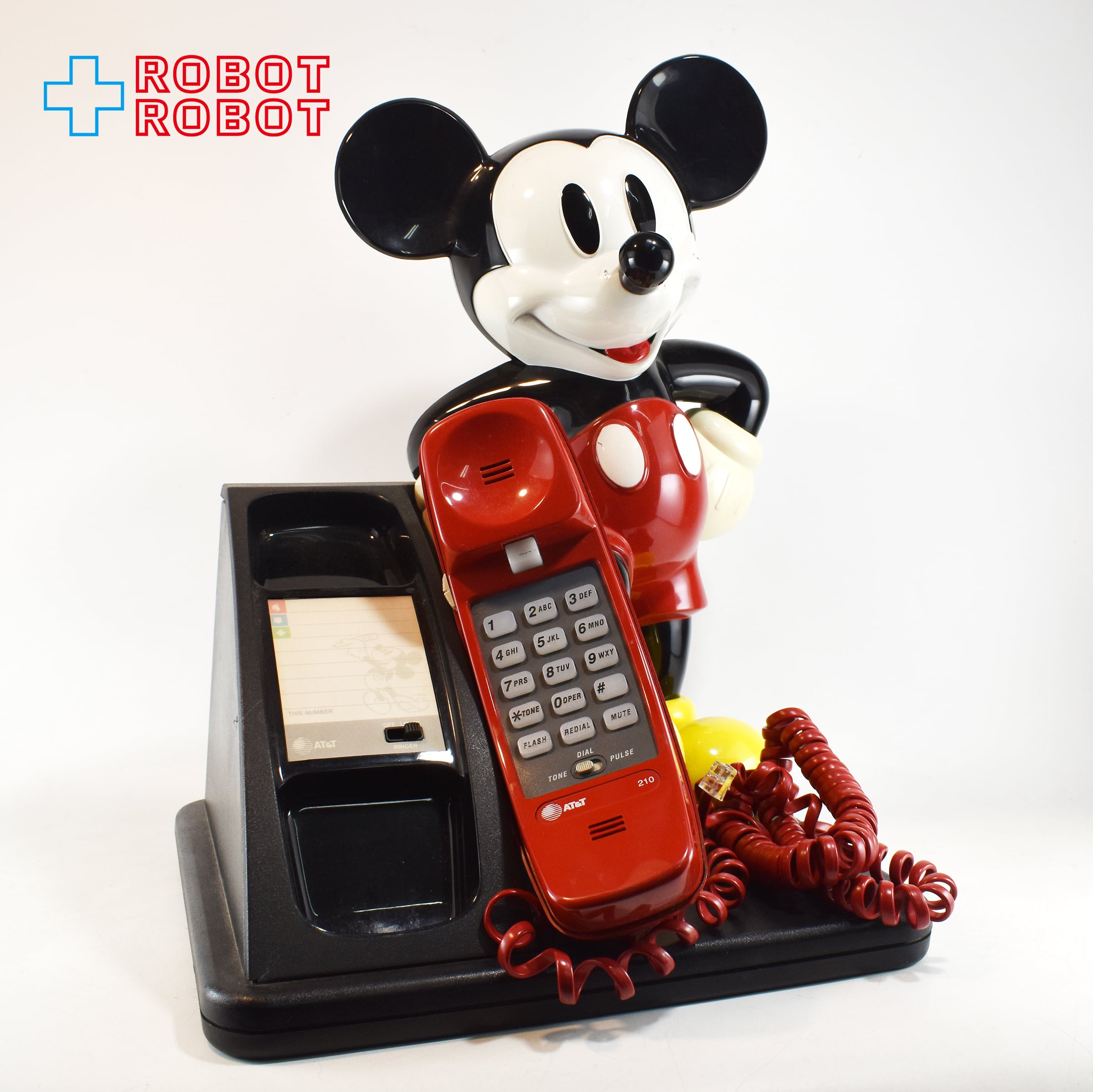 エーティー&ティー ディズニー ミッキーマウス 固定電話 1990 開封 箱