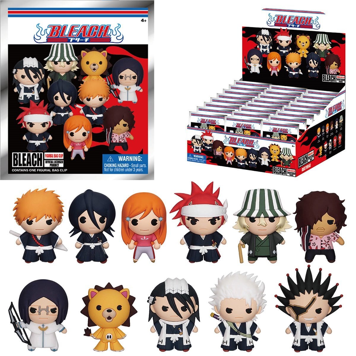 モノグラム フィギュラル バッグ クリップ BLEACH トレーディングミニフィギュア 未開封