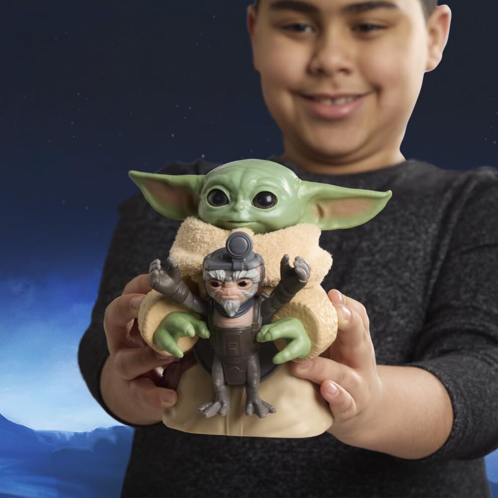 ハズブロ スター・ウォーズ マンダロリアン&グローグー ハグしてグローグー 6.5インチ エレクトロニック アクションフィギュア 未開封