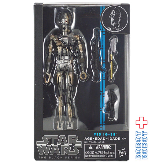 スター・ウォーズ ブラックシリーズ ブルー #15 IG-88 [ESB] 6インチ アクションフィギュア 未開封
